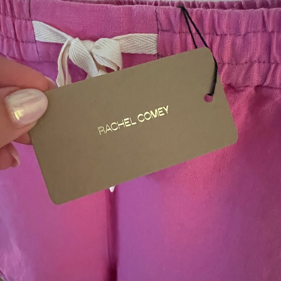 NWT Rachel Comey Practico Shorts in Pink Linen. Size Small. - Picture 3 of 9